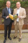 Generaldirektor Dr. Kurt Weinberger (Hagelversicherung) und Bundesobmann der Jungbauern Ing. Stefan Kast, BA