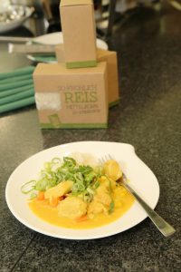 Hühner-Curry mit steirischem Reis von Ewald Fröhlich.