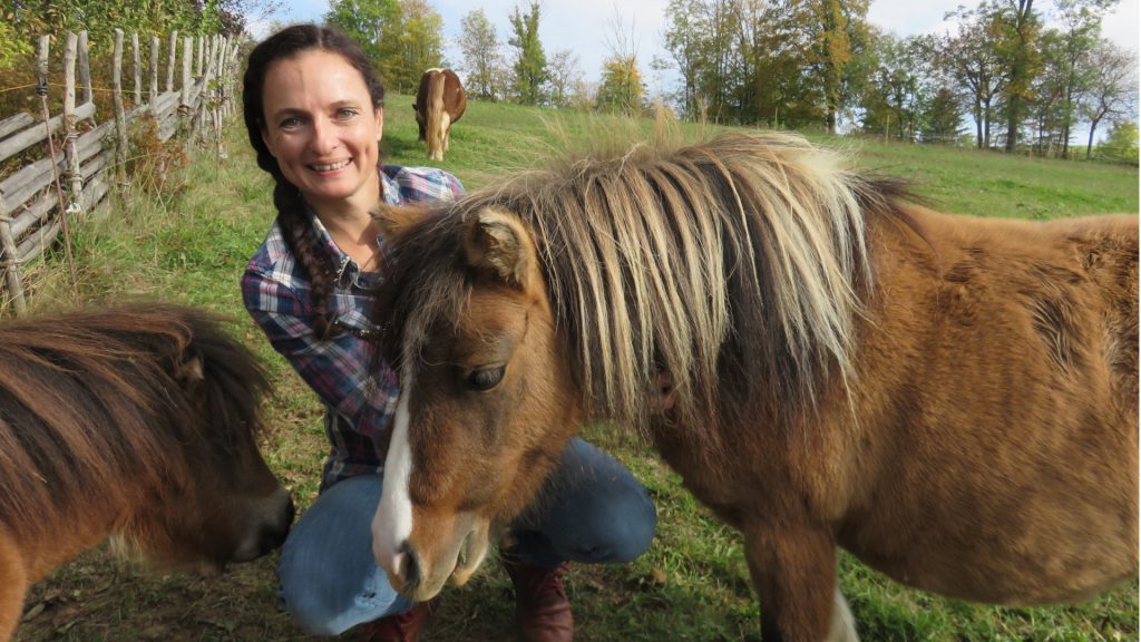 Elisabeth Wild mit Pony