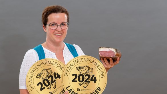 Margret Reinprecht ist nun zweifache Landessiegerin.